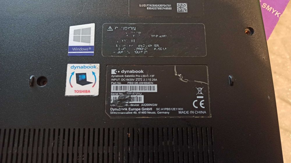 Toshiba Dynabook Satellite Pro L50-G Intel 10th Gen i5-10210U 12GBRAM