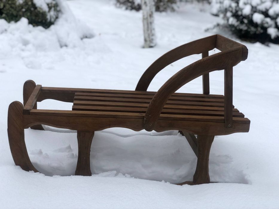 Сани дубові ручної роботи