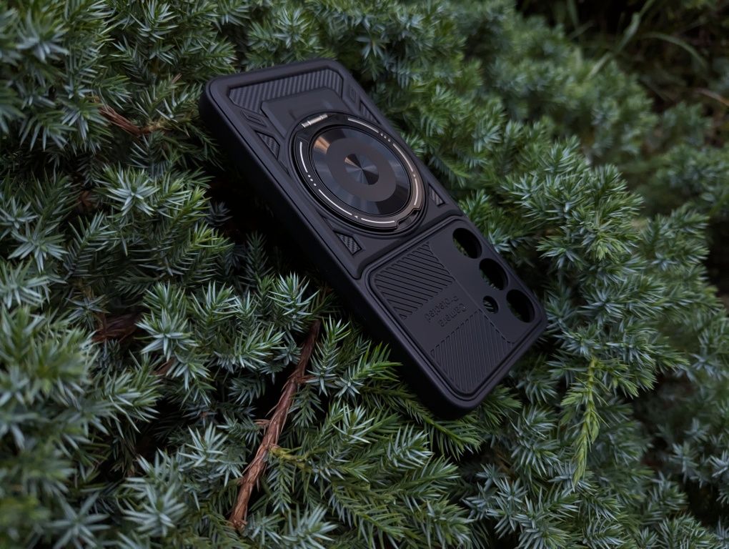 Samsung Galaxy S25 + Plus Ultra противоударный чехол с кольцом Magfit