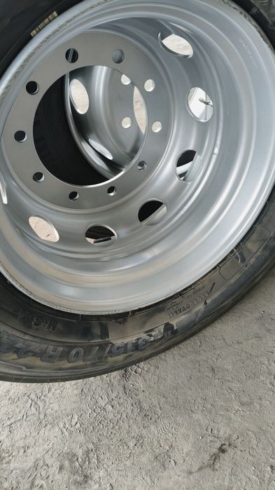 Koła ciężarowe przednie opony 315/70r22.5 NOWE