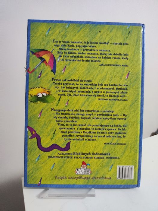 Błękitne dobranocki 22 opowiadania wiersze polskich autorów .