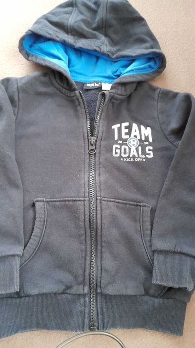 bluza 98-104cm granatowa