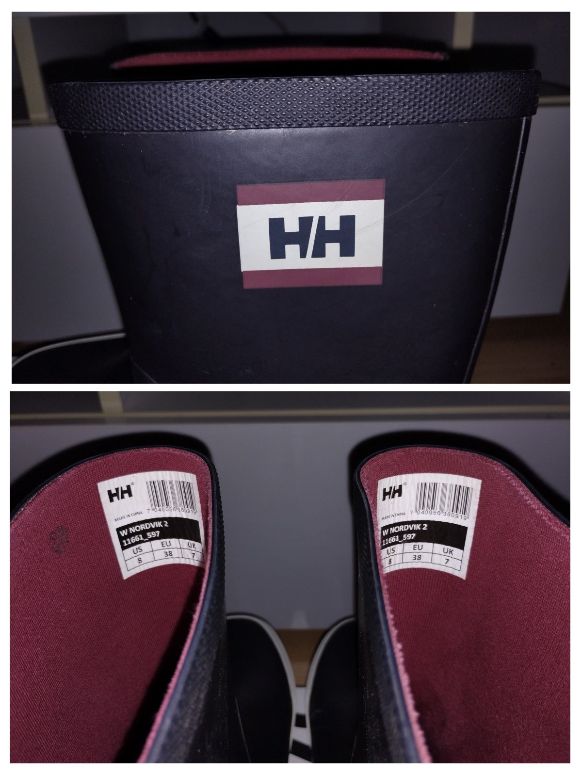 Buty kalosze damskie Helly Hansen Nordvik 2 11661 Navy 597