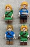 Figurki Lego z zestawu 77092 The Legend of Zelda nowe