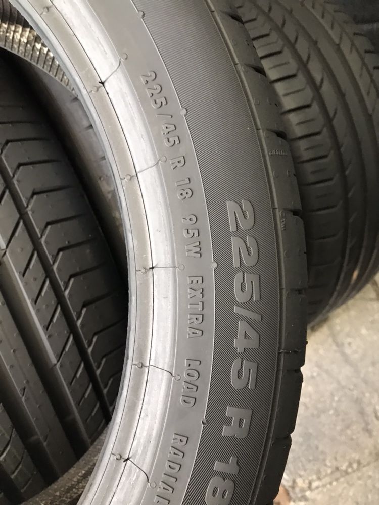 225/45/18 R18 Continental ContiSportContact 5 4шт новые