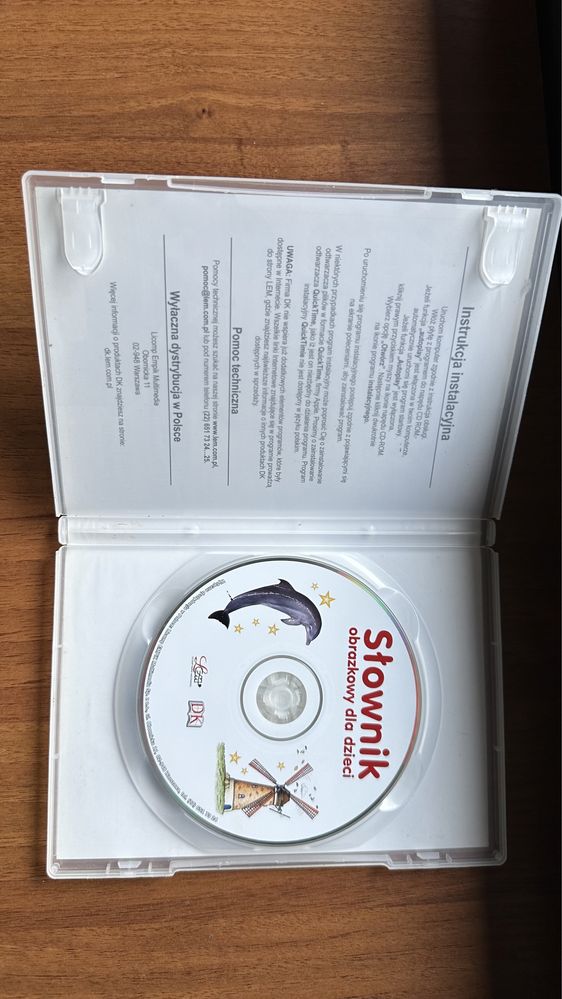 Słownik obrazkowy dla dzieci na DVD Dorling Kindersley