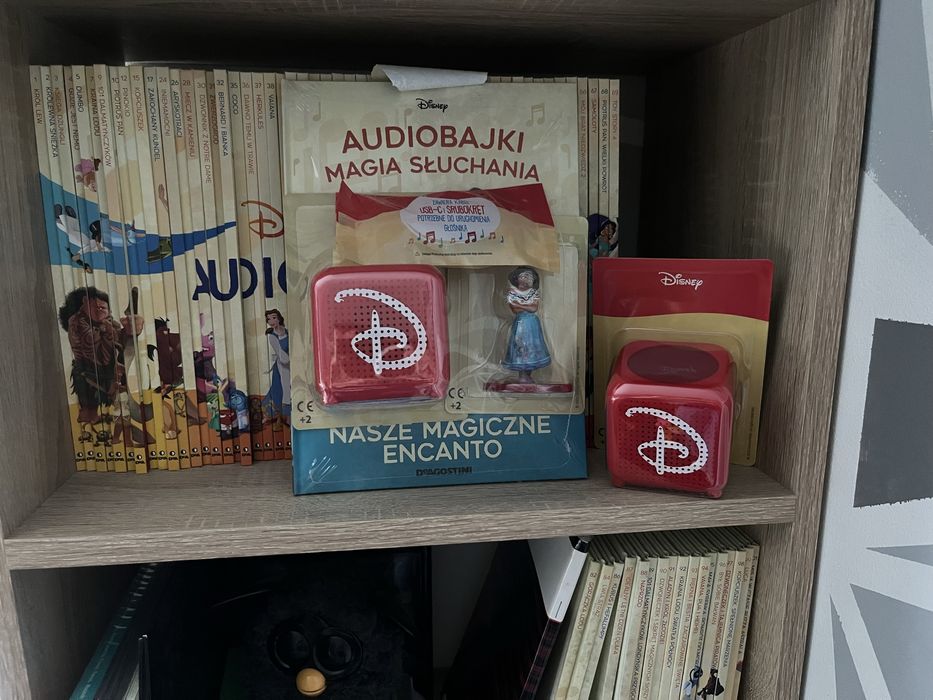 Audiobajki Deagostini magia słuchania 78zestawów  +2x Nowy głośnik