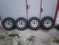 Koła 6x139.7 opony 31/10.5/15 BF goodrich,kumho 5szt