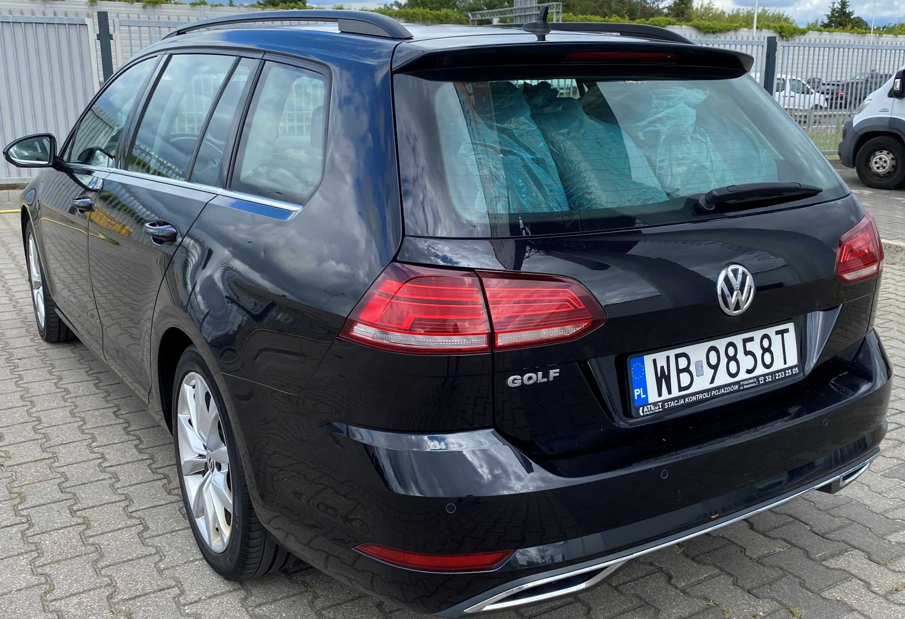 VW GOLF VARIANT 1.5 TSI 110 kW, rok produkcji 2019