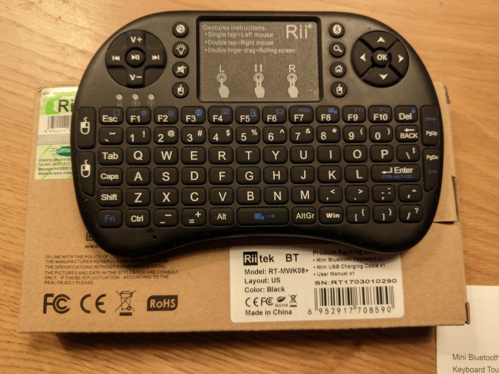 Riitek Mini Bluetooth keyboard