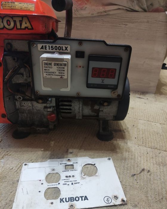 Генератор Kubota 1300w max