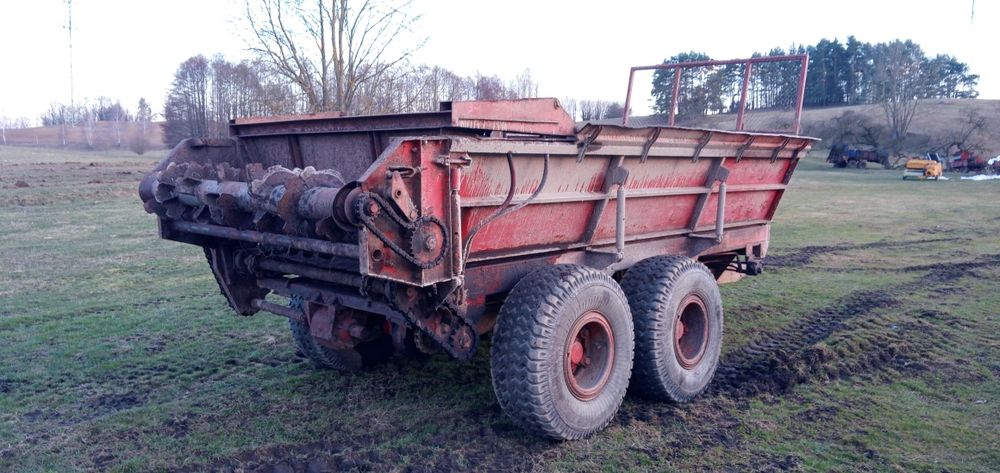 Belarus Tempo PTU-7A Hydro Rozrzutnik Obornika 7000kg