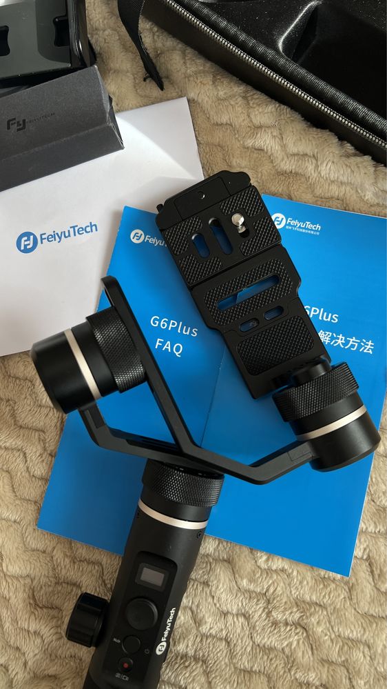 Gimbal Feiyu-Tech G6 Plus z adapterem Feiyutech