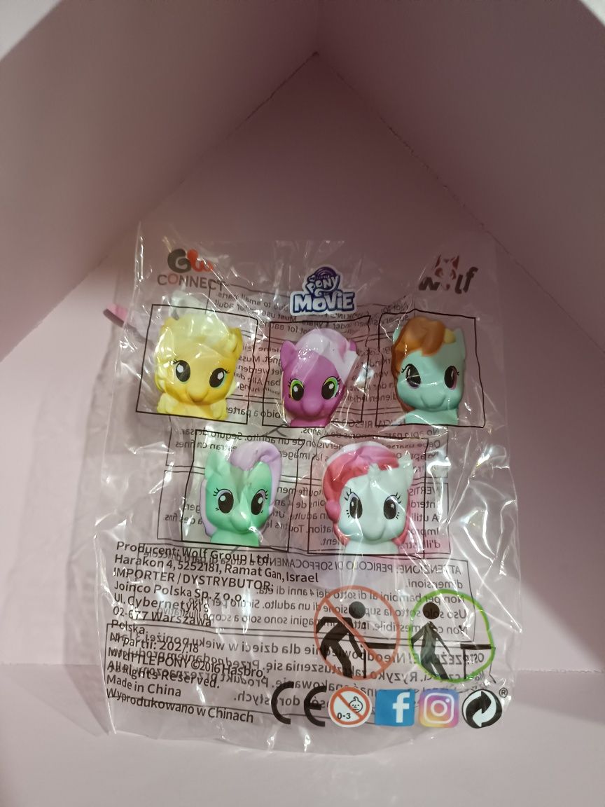 My Little Pony Movie nowa Applejack skacząca G4 Hasbro figurka MLP