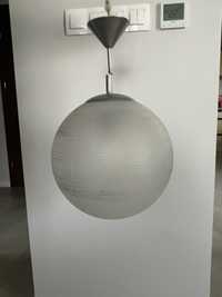 Lampa wisząca szklana kula 30 cm