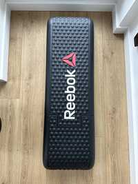 Reebok deck step ławka do ćwiczeń fitness czarno-czerwona nowa