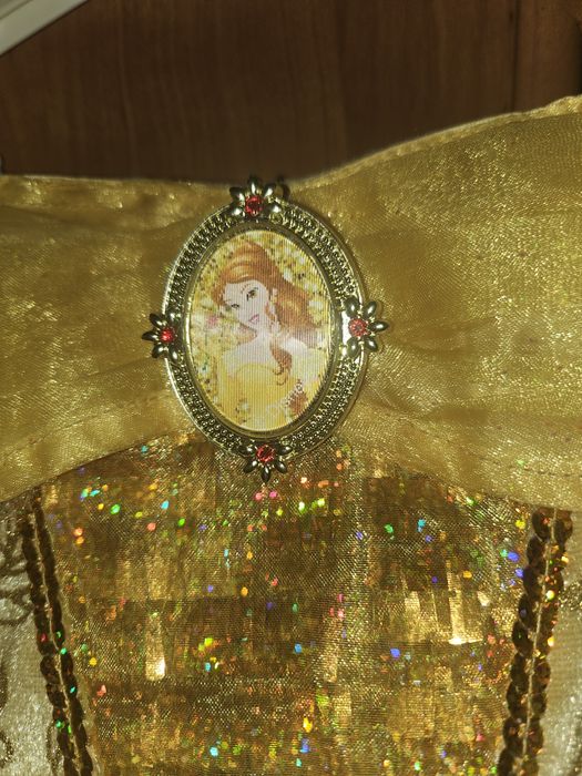 Платье Принцесса Белль на 4 года.