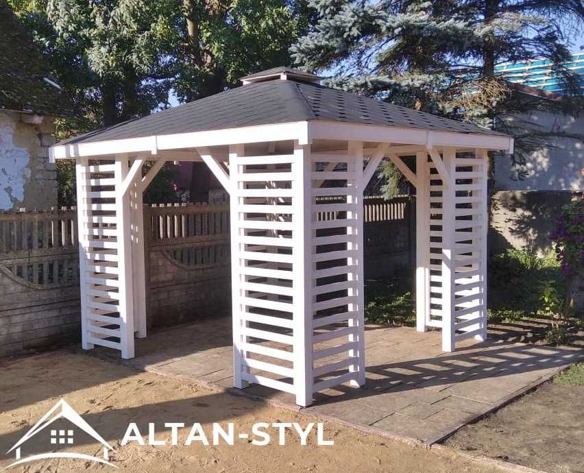 Altany,altanki, wiaty, altana ogrodowa KAMILA 3x3m PRODUCENT