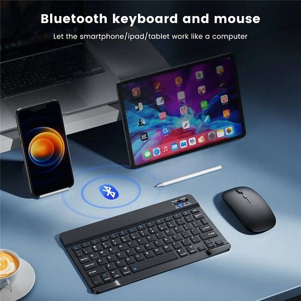 Бездротова клавіатура та миша BT Combo