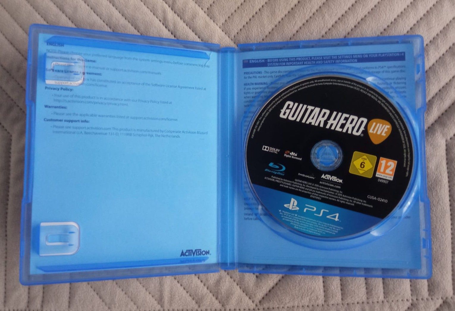 Guitar hero live ps4