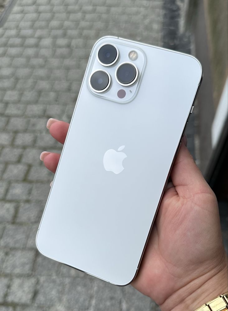 Apple iPhone 13 Pro Max Silver 512gb Ideał !!!