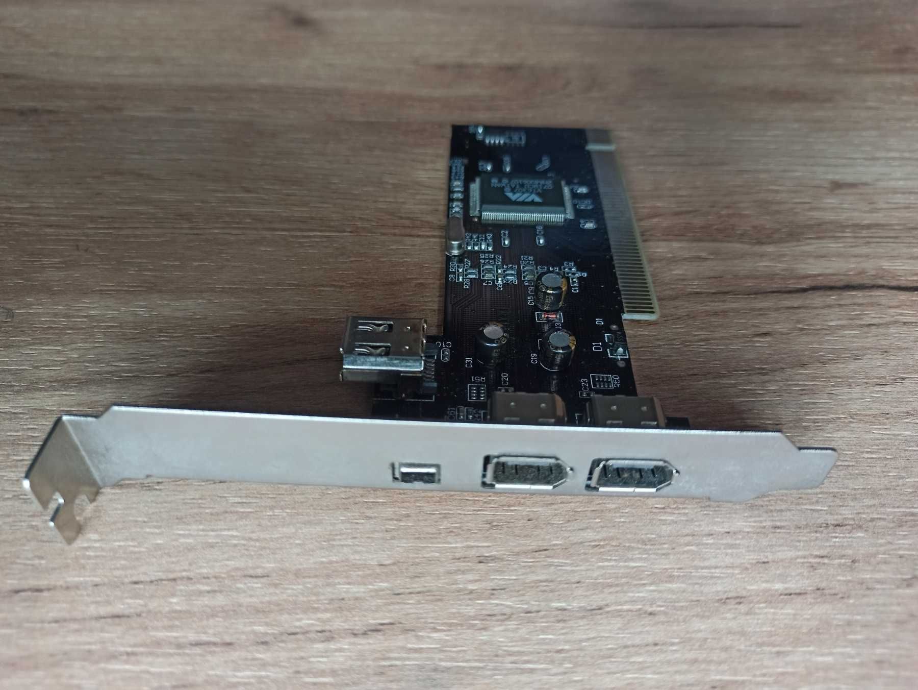 Контролер PCI IEEE +1394 Firewire (чипсет VIA VT6307)