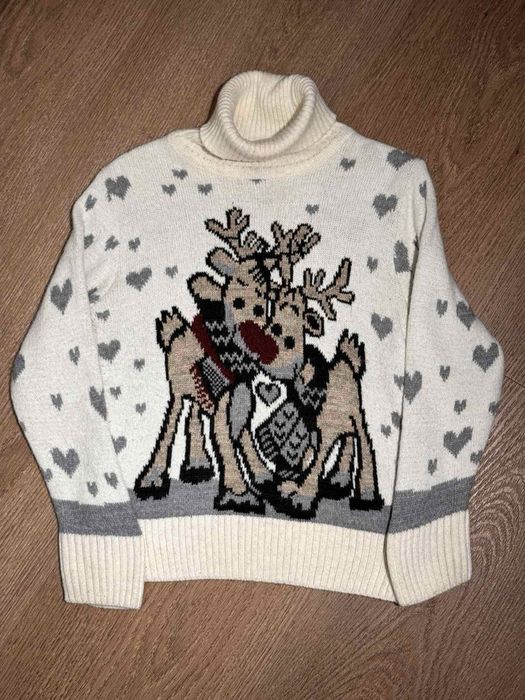Детский пуловер в стиле Ugly Sweater или Christmas Sweater