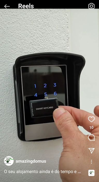 Controlo de Acessos Smart Lock para Alojamento Local