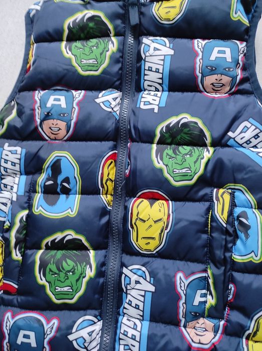 Bezrękawnik chłopięcy Marvel rozmiar 122