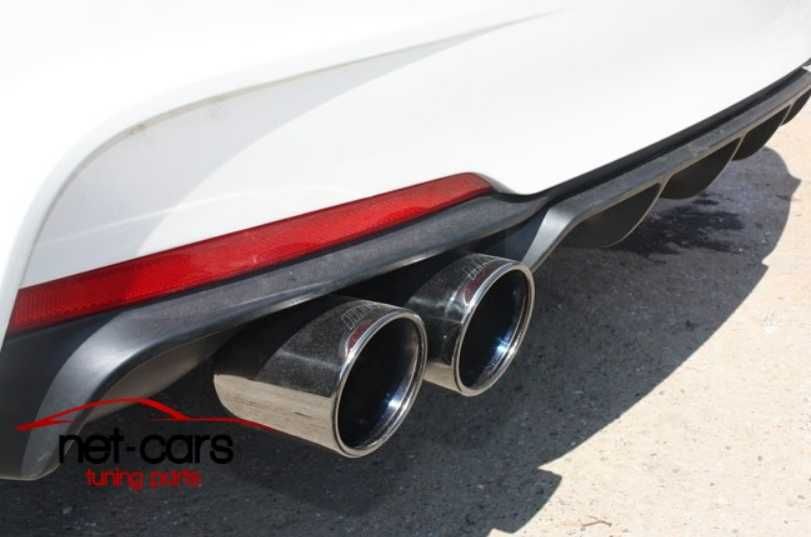 Końcówki wydechu BMW E90 E92 E93 F30 E39 E60 F10 M czarne