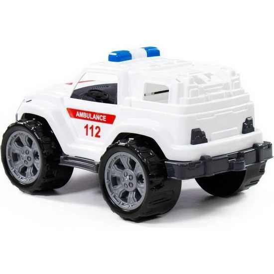Samochód ZABAWKA Ambulans Jeep Karetka pogotowia