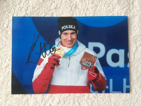 Kamil Stoch oryginalne autografy