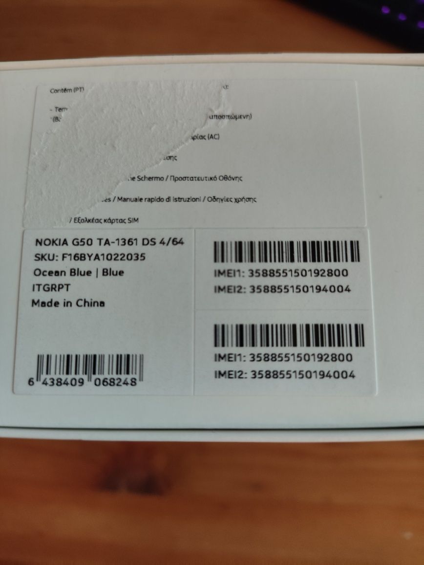 Nokia G50 TA-1361 DS 4/64