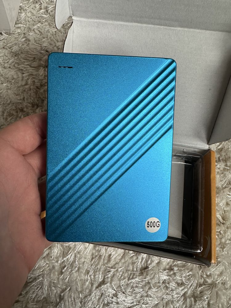 Zewnętrzny dysk twardy, przenośny dysk SSD 500G
