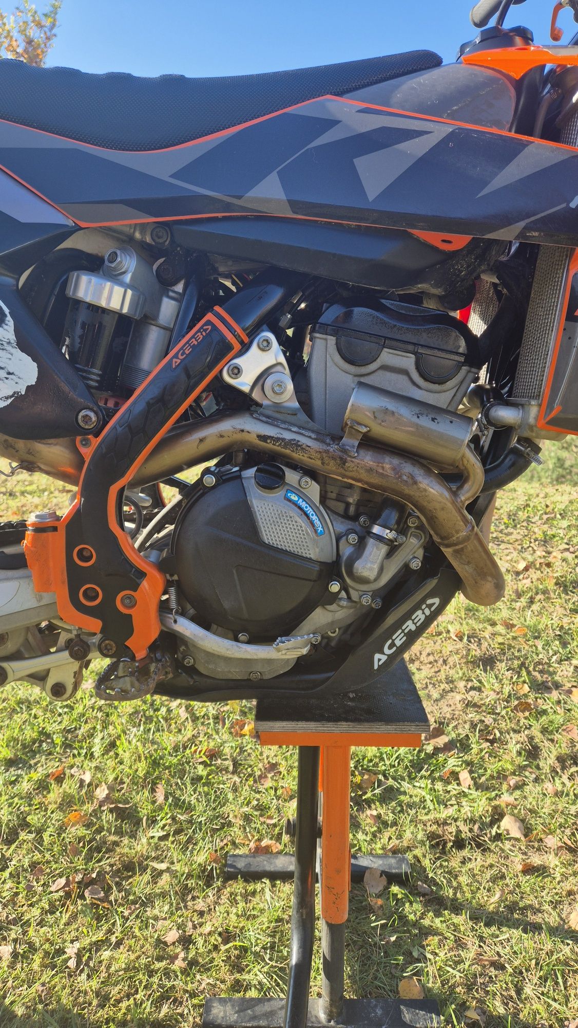 Ktm Sxf 250, 2017, rozrusznik,mapy