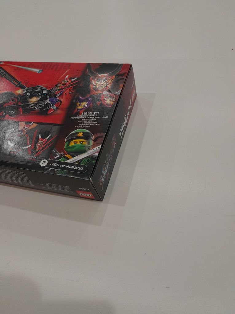 Nieotwarte Lego Ninjago 70639 Wyścig uliczny Wężowego Jaguara