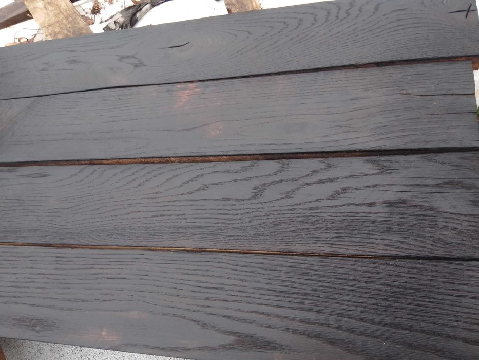 Dębowa deska podłogowa Shou Shugi Ban  120 cm