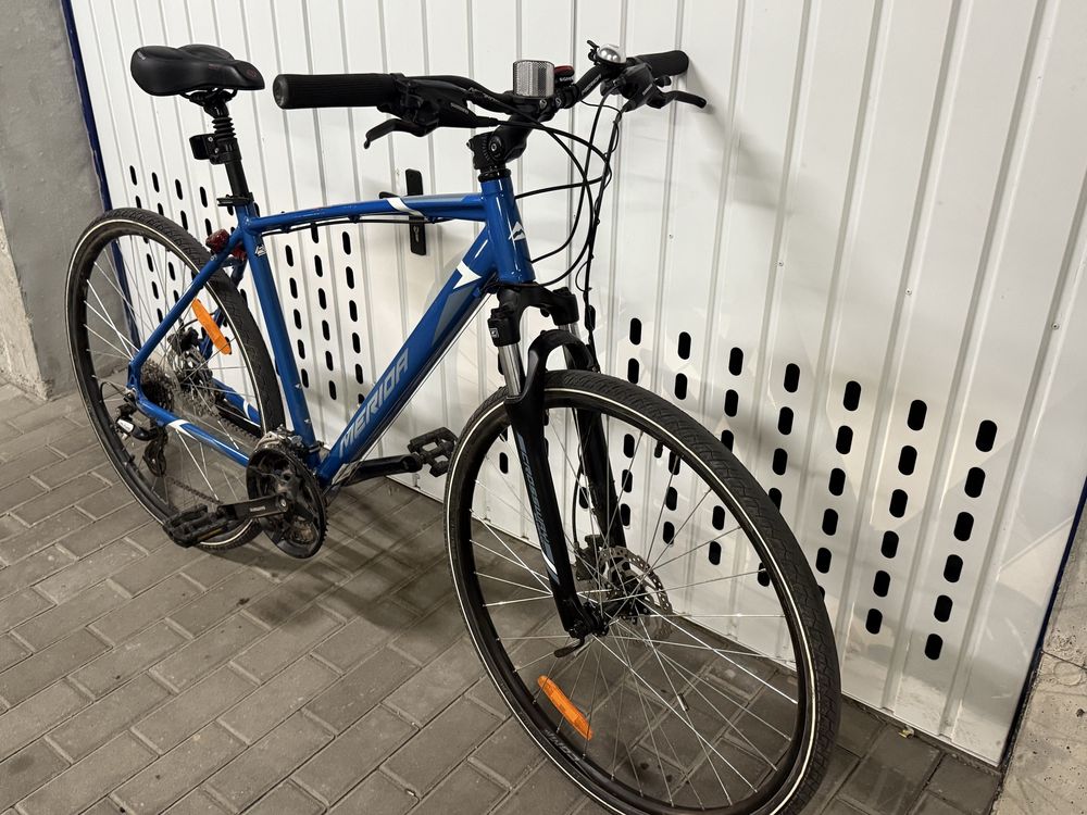 Merida Crossway 15 Męski M/L Shimano Hydraulika 800km przebiegu