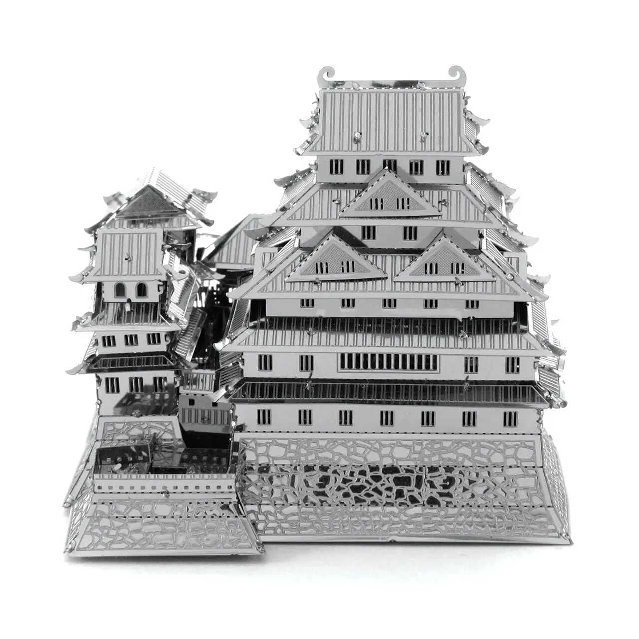 Puzzle 3D - zamek Himeji w Japonii  - metalowe wycinane laserem- 14+