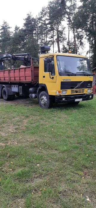 Volvo fl 7 hds wywrotka czerpak chwytak rotator