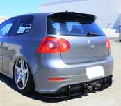 Dyfuzor, dokładka zderzaka. Vw golf 5 R32
