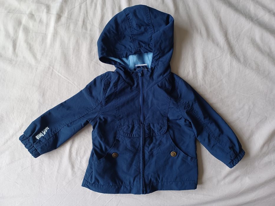 Kurtka chłopięca wiosenna jesienna wiatrówka parka rozmiar 74
