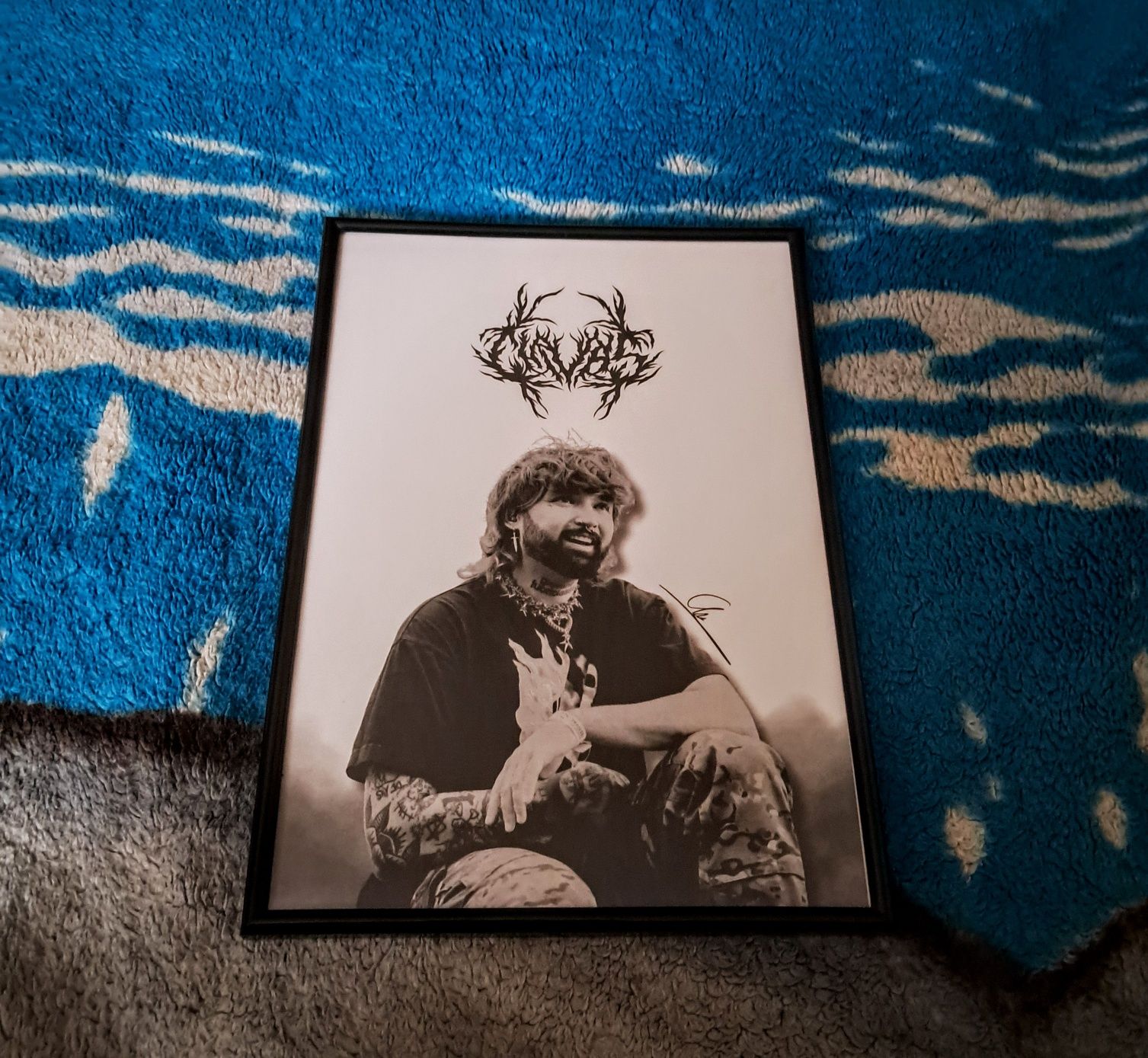 Chivas plakat z podpisem w ramce