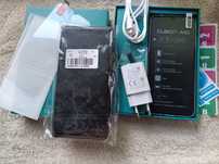 Смартфон Cubot A10 4/128GB Black в комплекте чехол-книжка защитное сте