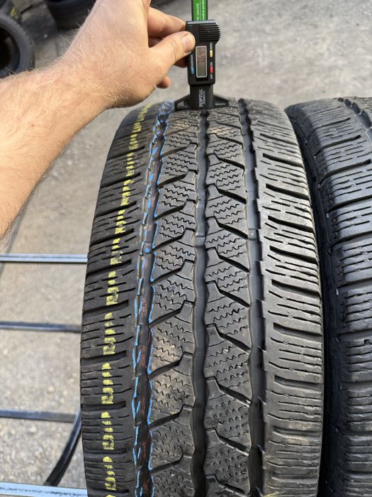 Шины БУ 215 65 R 16 C continental vancowinter зима грузовая