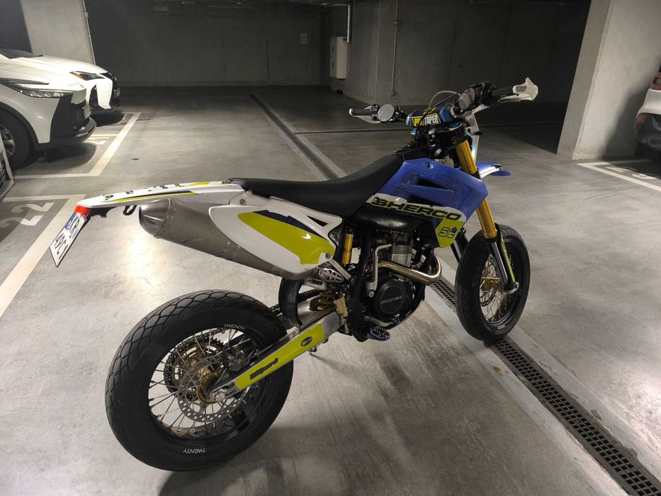 Sherco 450 4.5i factory replica supermoto SM (KTM EXC SX ) Öhlins