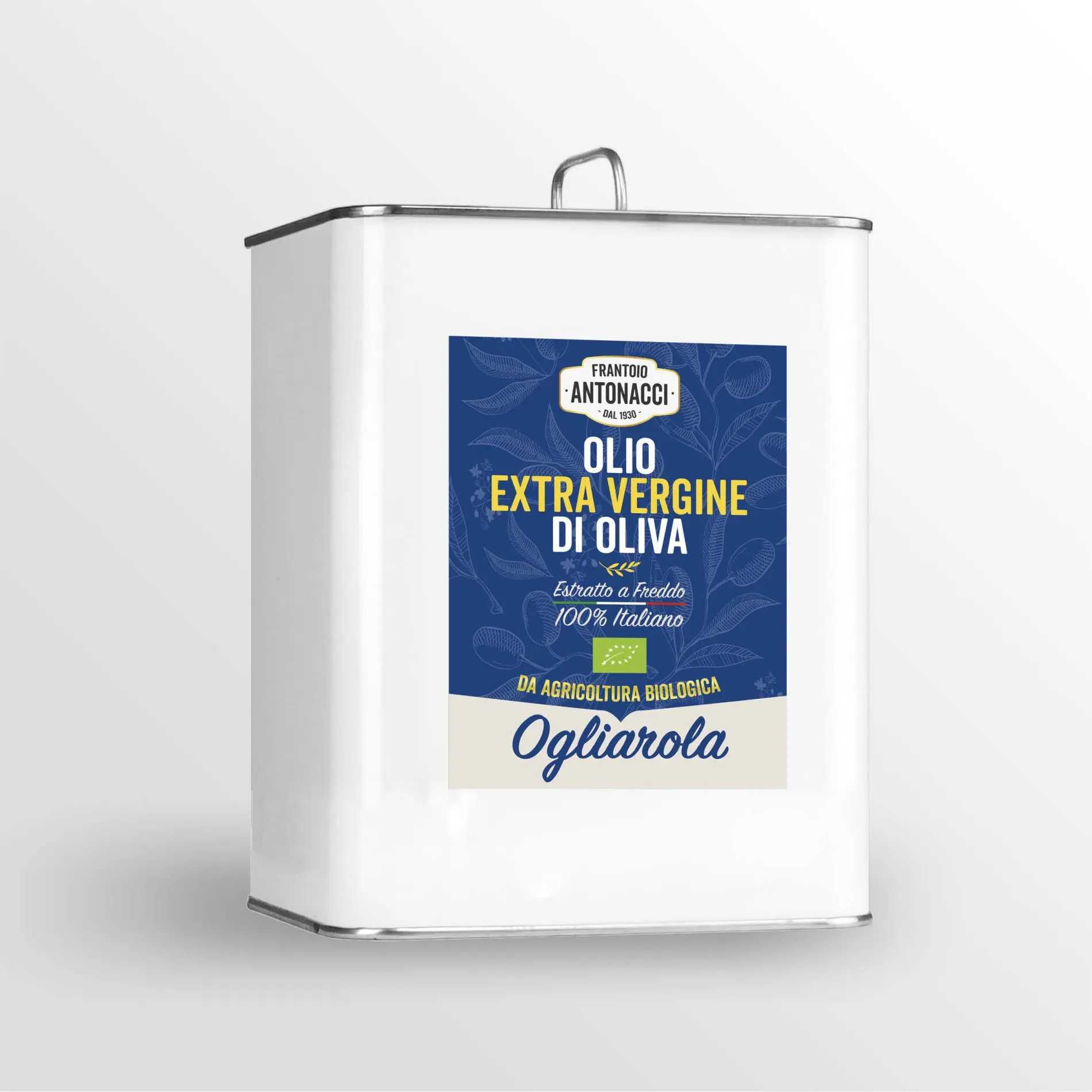 Orginalna oliwa extra virgin - 3l ogliarola  ekologiczna zbiór 2024