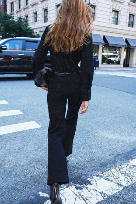 Чорні джинси Bootcut від Zara Woman, 36, 40, 42, 44, 46р, оригінал