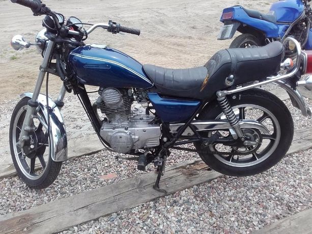 kawasaki kz250 kz 250 koło felga lagi błotnik wahacz półka części