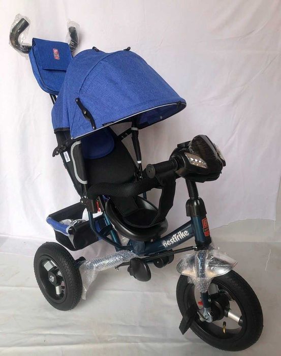 НОВИЙ трьох колісний велосипед, прогулянковий візок Best Trike, USB